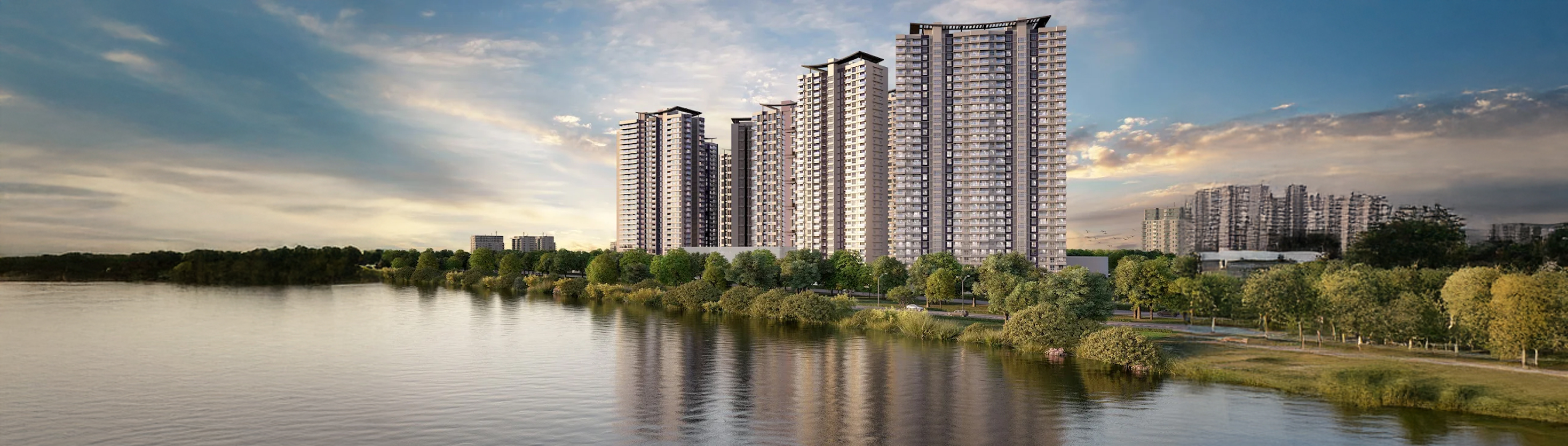 Image of Gera's Island of Joy &mdash; photo gallery, images, brochure, amenities, cost sheet, price breakup, availability details, RERA number, RERA certificate, possession date, layout plan, logo, floor plan, master plan, and location map showcasing project highlights and features.